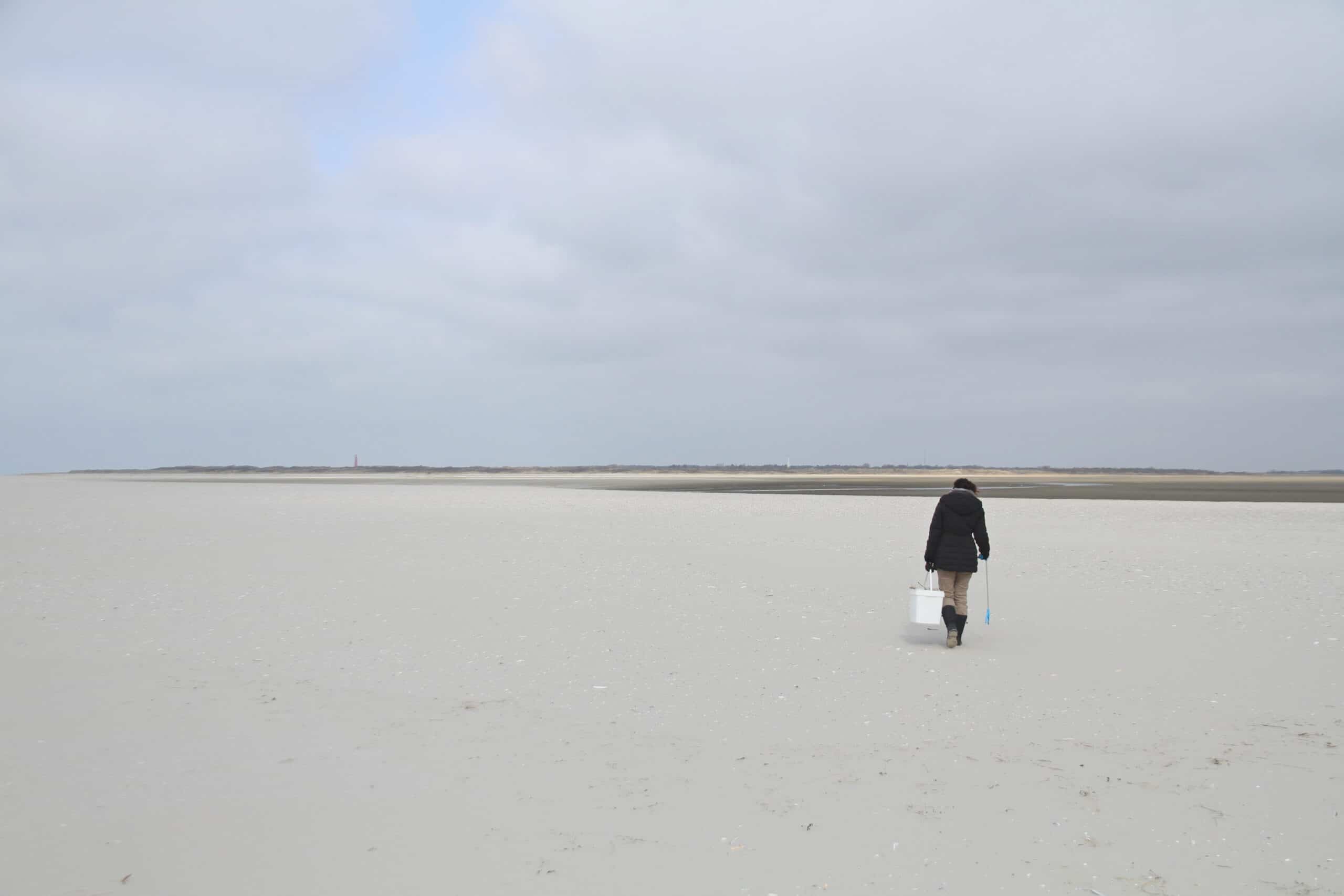 beach clean up schiermonnikoog